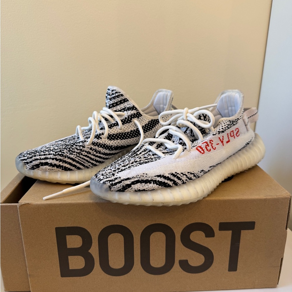 Adidas Yeezy Boost 350 V2 - Black and White